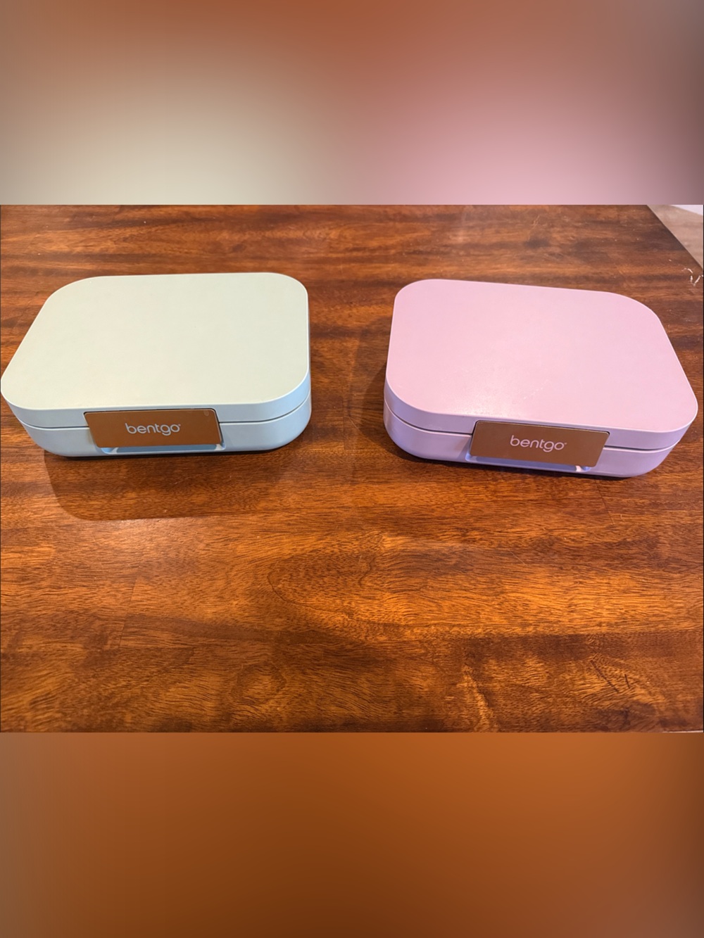 Bentgo Lunch Boxes - Cream & Pink Set